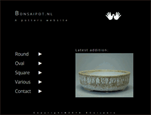 Tablet Screenshot of bonsaipot.nl